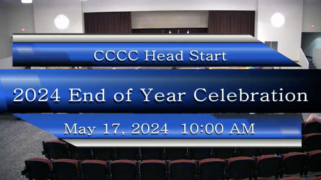 CCCC Head Start Graduation – Live Stream Link